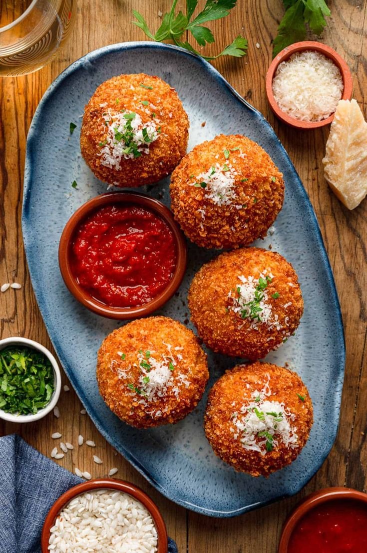arancini recipe (sicilian rice balls)